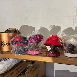 Rosebud miniature hat collection